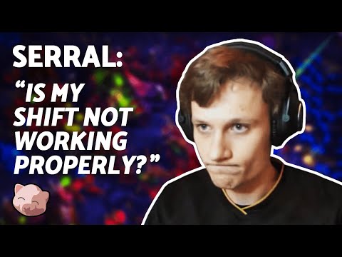 Serral plays Grand Finals with BROKEN KEYBOARD vs World Champion Oliveira (FPV) - SC2