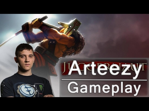 EG.Arteezy Juggernaut Gameplay - Evil Geniuses
