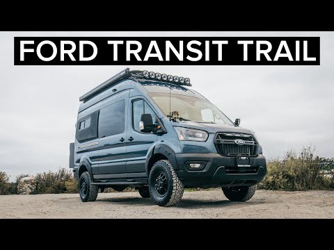2024 FORD TRANSIT TRAIL | Camper Conversion Van on 33's