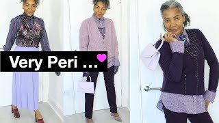 Very Peri Look To My Outfits This Week, Accept For The Black & White One | @Colleen G Lea - FSBTV