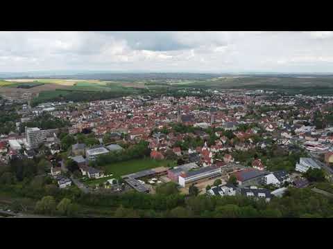 Alzey, Germany from above with DJI Mini 2
