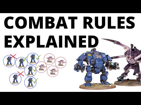 Melee Combat in Warhammer 40K EXPLAINED - How to Play 40K 10th Part 7: Fight Phase