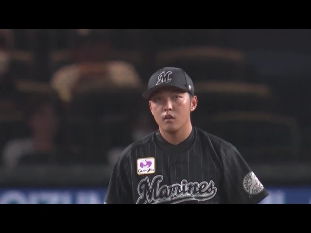 【5回裏】チームの連敗ストップへ!! マリーンズ・佐藤奨真 5回2安打1失点に抑える好投!! 2022年9月7日 埼玉西武ライオンズ 対 千葉ロッテマリーンズ