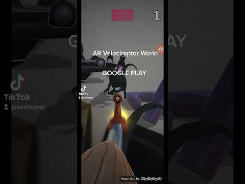 Velociraptor World AR video thumbnail