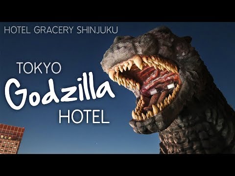 GODZILLA Hotel Gracery Shinjuku Room Tour (Tokyo, Japan)
