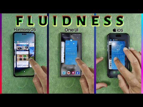 HarmonyOS vs OneUi vs iOS - Smoothest OS