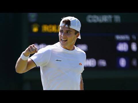 Arthur Fery vs. Thomas Fabbiano at Wimbledon qualifying