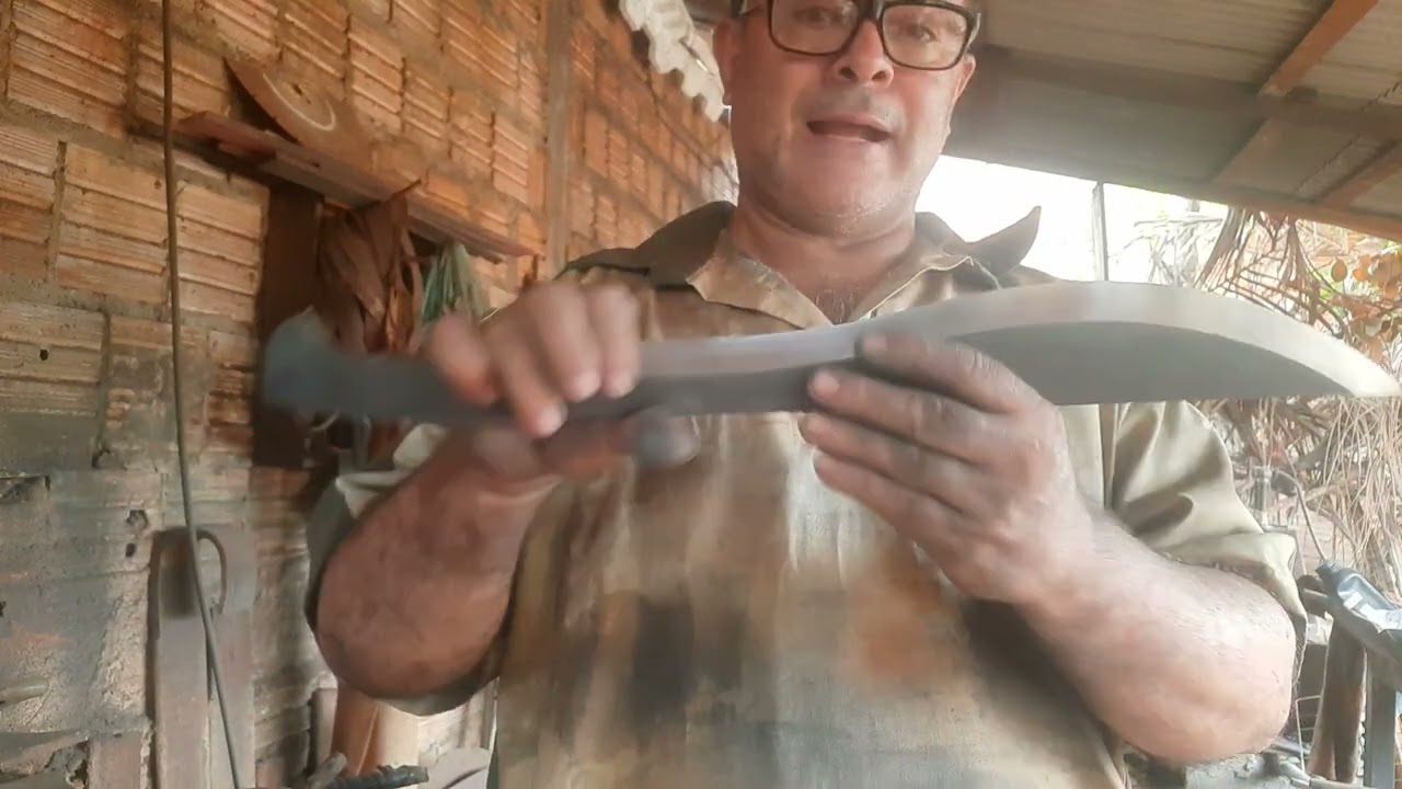 como fazer um facão do filme o livro de eli!
