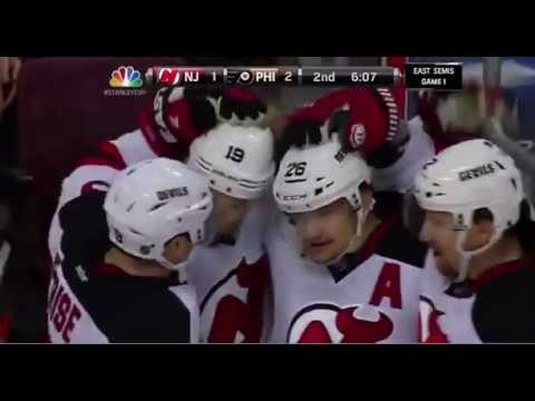 Travis Zajac PPG:New Jersey Devils @ Philadelphia Flyers Game 1 4/29/12