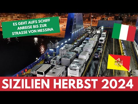 #387 - NEUES ZIEL: Sizilien - Dirk`s Lieblingsinsel im Mittelmeer - #01 - Anreise bis Messina