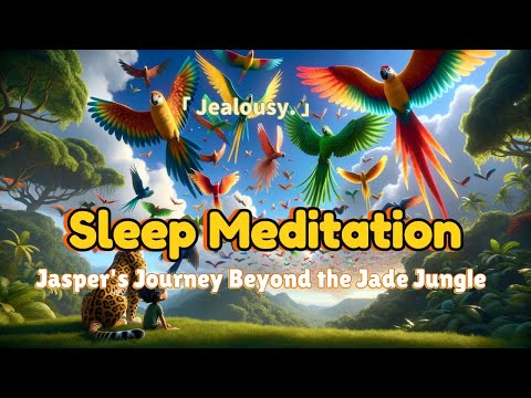 5 mins Sleep Meditation | Jealousy | Jasper's Journey Beyond the Jade Jungle | Soothing ♫