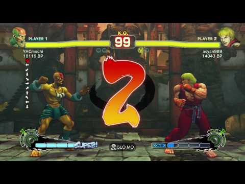 SSF4 - YHCmochi (Dhalsim) vs. asyan989 (Ken)