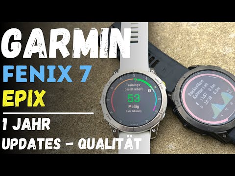 Ein Jahr Garmin Fenix 7 und Epix - meine Erfahrungen deutsch