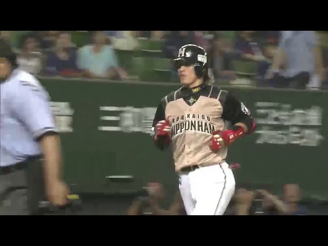 【10回表】ファイターズ陽が値千金の勝ち越し弾!! 16号ソロで8-7!!2014/8/16 L-F