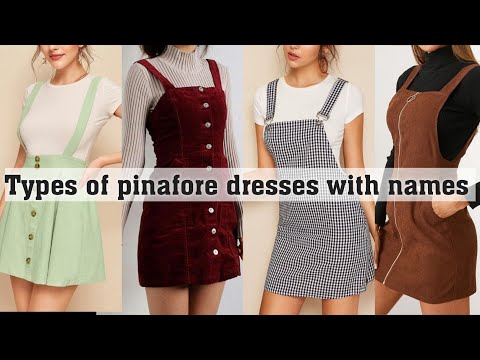 Types of pinafore dresses with names||THE TRENDY GIRL