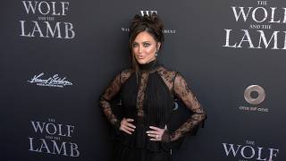 Cassie Scerbo on the red carpet at the premiere of The Wolf and the Lamb