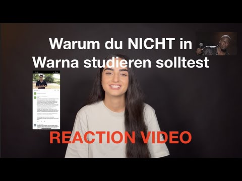 Warum du NICHT in Warna studieren solltest - REACTION VIDEO