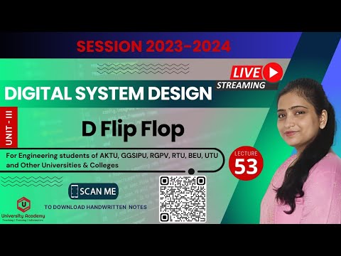 DSD53: D Flip Flop | T Flip Flop | D Flip-Flop Circuit Diagram: Working & Truth Table Explained