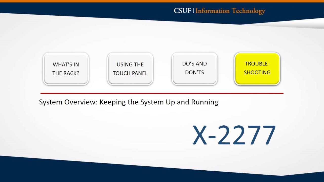Classroom AV System Guide