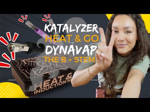 Katalyzer Heat & Go, DynaVap The B + Glass Stems | Best Portable Induction Heater | Puff Puff Palace