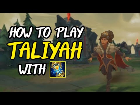How to play Taliyah with ZHONYA - Season 11 Taliyah Guide - Best Builds & Runes - League of Legends.