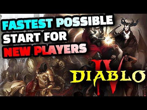 The FASTEST POSSIBLE START For New Players! Diablo 4 Beginners Guide