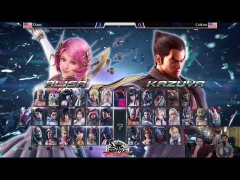 Dunc (Alisa) vs Colton (Devil Jin, Kazuya)