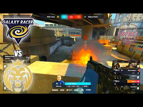 Galaxy Racer vs MAD Lions - Spring Sweet Spring 1 | CSGO HIGHLIGHTS