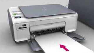 How to Load Paper in an HP Photosmart C4200 Printer