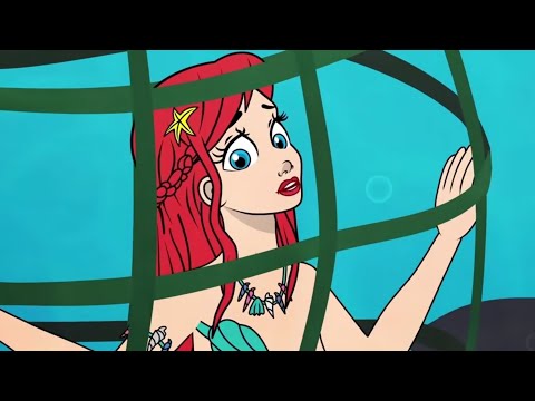 Mała Syrenka Aria & Czerwona Ryba i Załoga Rekina | Bajki po Polsku | Bajka i opowiadania