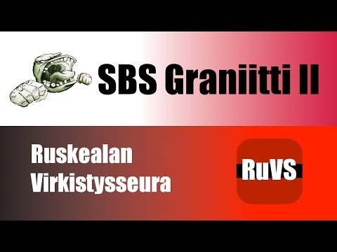 SBS Graniitti II - RuVS, 1.10.2016