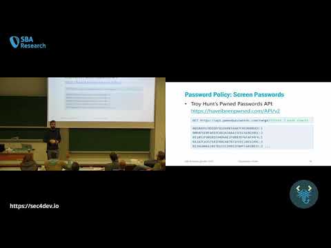 sec4dev 2019 – Protect Your User Accounts Like It's 2019 – Thomas Konrad