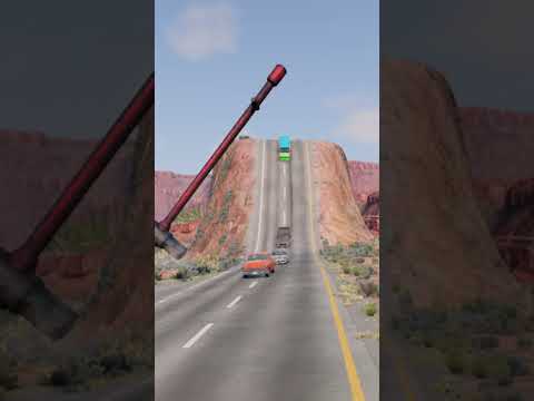 Wie viele Autos können überleben #252 #beamngdrive