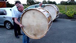 Lambeg Drumming .The Pride Of Taylorstown.11th July 2011. County Antrim. Northern Ireland.