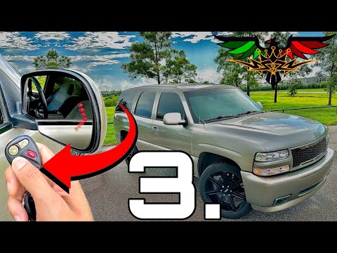 Folding Mirrors Conversion with remote!! 🔥🔥🔥99-02 Tahoe\Silverado Pt 3