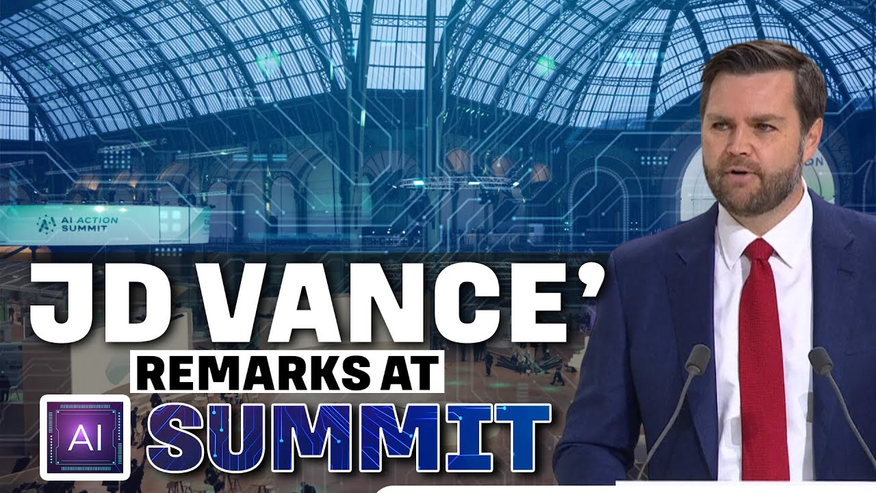 Live:U.S. Vice President J. D. Vance’ remarks at AI Summit in Paris, France | Macron | Sundar Pichai