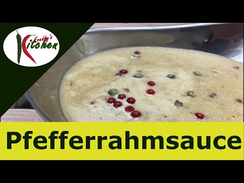 Pfefferrahmsauce - schnell und einfach gemacht, lecker und universal einsetzbar