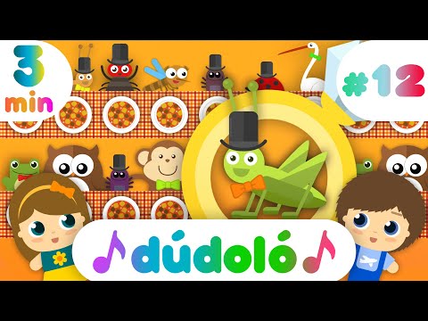 Dúdoló válogatás – 3 dúdolnivaló összefűzve | #12 | Dalok gyerekeknek