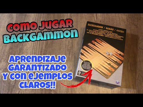 Backgammon how to play / how to play Backgammon / Backgammon / learn to play Backgammon easily