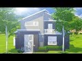 GREY NOT SO BERRY HOUSE // The Sims 4: Speed Build