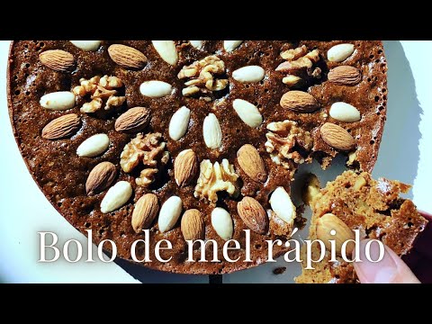 Learn how to make 🇵🇹 Madeira Molasses Cake (bolo de mel) - the quick version!