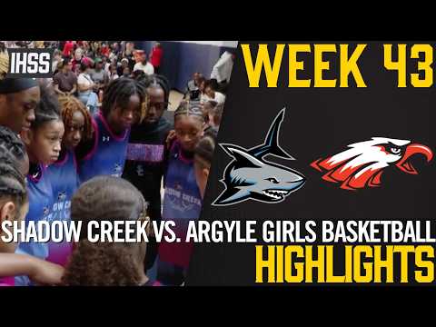 Shadow Creek Tops Defending Champ Argyle 51-45 in 6A-D2 State Semis