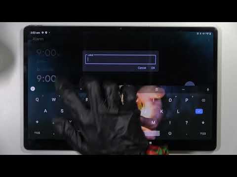 How to Set Up Alarm Clock on LENOVO TAB P12 PRO – Schedule Alarms