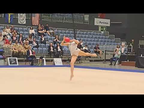 Elzhana Taniyeva #Ball #Final #wcc #portimao 2023 #gym #rithmic