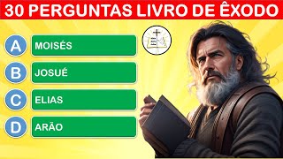 Quiz De Perguntas E Respostas Sobre O Livro De êxodo
