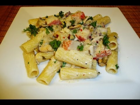Creamy Seafood Pasta!