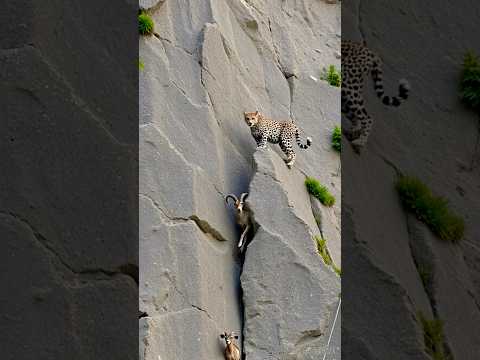 Goats mountains Clips19 #shortvideo #climbing #mountains #leopard #goat