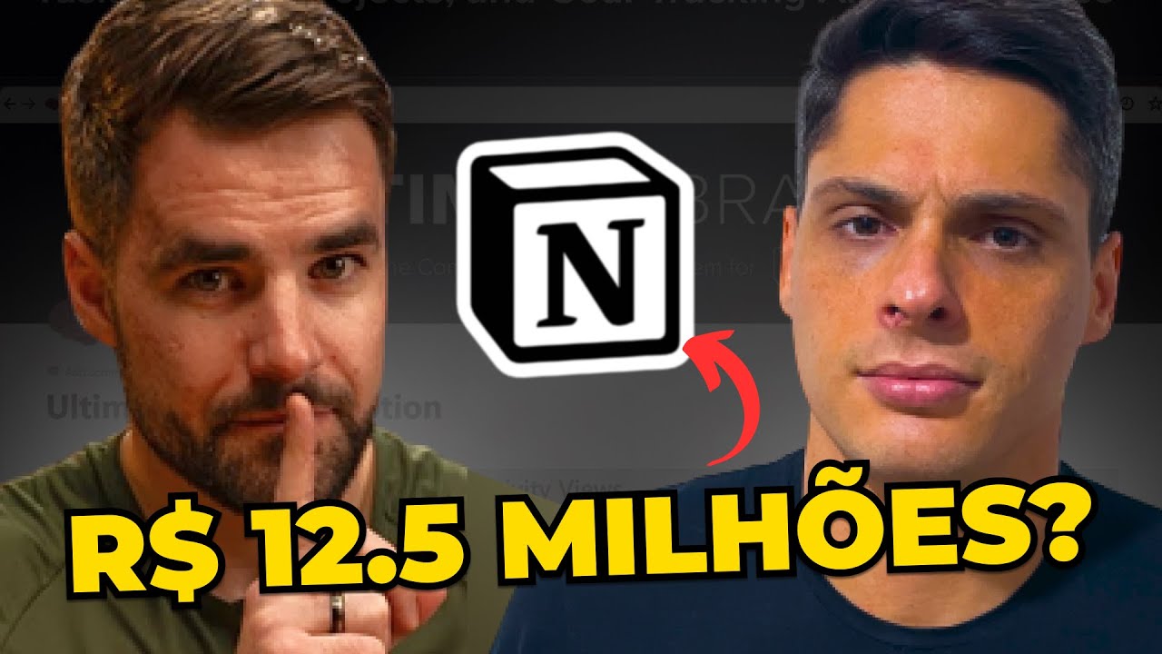 R$ 12,5 Milhões com Templates de Notion Low Tickets? Isso é LOUCURA!