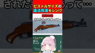 【実銃解説】ピストルサイズの違法改造モシン!?"Obrez Pistol"『2024年に韓国でも発見??』【EFT:タルコフ】#shorts #eft #銃