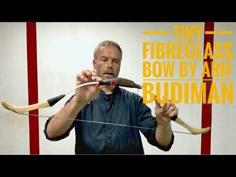 Archery Review: Tiny Fiberglass Bow by Arif Budiman